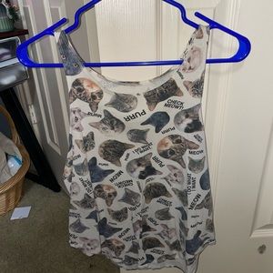 Cat Face Tanktop